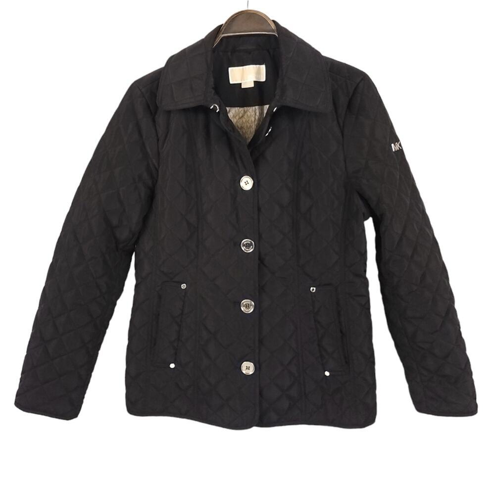 MICHAEL Michael Kors Quilted Button Down Jacket - Picture 8 of 15